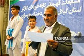 گزارش تصویری| رقابت کاراته‌کاران فرزندان کارگران گیلان