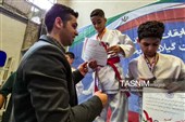 گزارش تصویری| رقابت کاراته‌کاران فرزندان کارگران گیلان