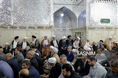 آیین غبارروبی ضریح مطهر رضوی