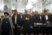 آیین غبارروبی ضریح مطهر رضوی
