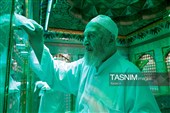 آیین غبارروبی ضریح مطهر رضوی