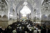 آیین غبارروبی ضریح مطهر رضوی