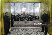 آیین غبارروبی ضریح مطهر رضوی