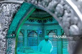 آیین غبارروبی ضریح مطهر رضوی
