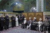 آیین غبارروبی ضریح مطهر رضوی