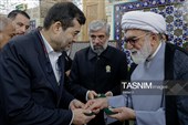 آیین غبارروبی ضریح مطهر رضوی