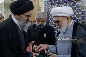 آیین غبارروبی ضریح مطهر رضوی