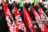 اجتماع بانوان مهدی یاور در مسجد جمکران