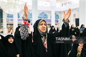 اجتماع بانوان مهدی یاور در مسجد جمکران
