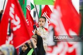 اجتماع بانوان مهدی یاور در مسجد جمکران