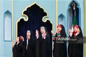 اجتماع بانوان مهدی یاور در مسجد جمکران
