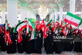 اجتماع بانوان مهدی یاور در مسجد جمکران