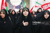 اجتماع بانوان مهدی یاور در مسجد جمکران