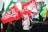 اجتماع بانوان مهدی یاور در مسجد جمکران