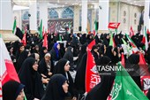 اجتماع بانوان مهدی یاور در مسجد جمکران
