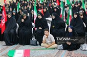 اجتماع بانوان مهدی یاور در مسجد جمکران