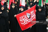 اجتماع بانوان مهدی یاور در مسجد جمکران
