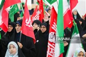اجتماع بانوان مهدی یاور در مسجد جمکران