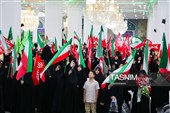 اجتماع بانوان مهدی یاور در مسجد جمکران