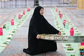 اجتماع بانوان مهدی یاور در مسجد جمکران