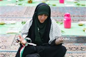 اجتماع بانوان مهدی یاور در مسجد جمکران