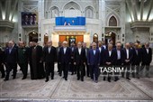 تجدید میثاق رئیس جمهور و هیئت دولت با آرمانهای امام راحل