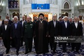 تجدید میثاق رئیس جمهور و هیئت دولت با آرمانهای امام راحل