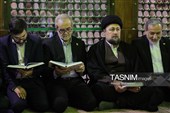 تجدید میثاق رئیس جمهور و هیئت دولت با آرمانهای امام راحل