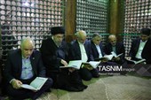 تجدید میثاق رئیس جمهور و هیئت دولت با آرمانهای امام راحل