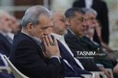 تجدید میثاق رئیس جمهور و هیئت دولت با آرمانهای امام راحل