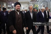 تجدید میثاق رئیس جمهور و هیئت دولت با آرمانهای امام راحل