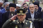 تجدید میثاق رئیس جمهور و هیئت دولت با آرمانهای امام راحل