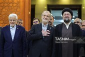 تجدید میثاق رئیس جمهور و هیئت دولت با آرمانهای امام راحل