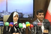 نشست خبری فاطمه جراره نماینده مردم هرمزگان در مجلس شورای اسلامی