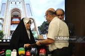 نشست خبری فاطمه جراره نماینده مردم هرمزگان در مجلس شورای اسلامی