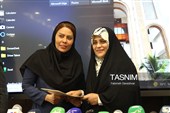 نشست خبری فاطمه جراره نماینده مردم هرمزگان در مجلس شورای اسلامی