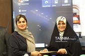 نشست خبری فاطمه جراره نماینده مردم هرمزگان در مجلس شورای اسلامی