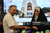 نشست خبری فاطمه جراره نماینده مردم هرمزگان در مجلس شورای اسلامی