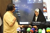 نشست خبری فاطمه جراره نماینده مردم هرمزگان در مجلس شورای اسلامی
