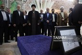 الرئیس الإیرانی وأعضاء الحکومة یجددون العهد مع مبادئ الإمام الراحل
