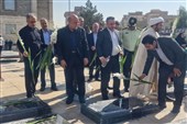 میثاق مسئولان اسلامشهر با شهدا در طلیعه هفته دولت