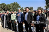 آیین تجدید میثاق با شهدا در آغاز هفته دولت