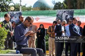 آیین تجدید میثاق با شهدا در آغاز هفته دولت