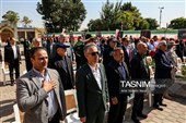 آیین تجدید میثاق با شهدا در آغاز هفته دولت