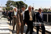 آیین تجدید میثاق با شهدا در آغاز هفته دولت