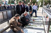 آیین تجدید میثاق با شهدا در آغاز هفته دولت