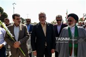 آیین تجدید میثاق با شهدا در آغاز هفته دولت