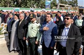 آیین تجدید میثاق با شهدا در آغاز هفته دولت