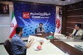 حضور تورج امرایی در خبرگزاری تسنیم 