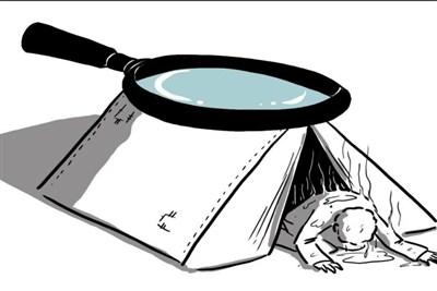 کاریکاتیر.. لهیب الصیف فی خیام غزة